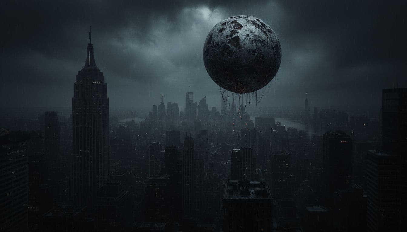 Bóng Ma Giữa Tầng Không: Khối Cầu Tội Lỗi Trên Bầu Trời New York
