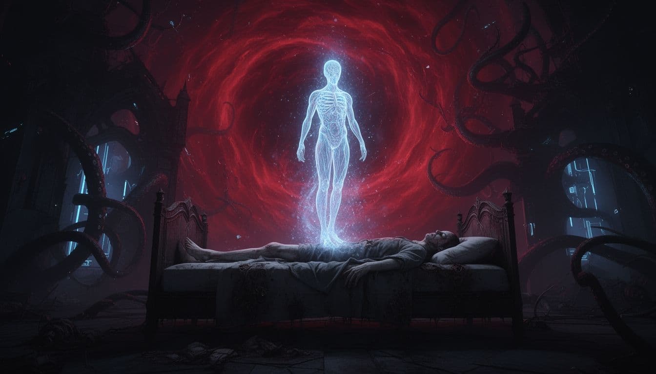 Bên Kia Sắc Đỏ: Bản Ngã Lìa Khỏi Xác Thân