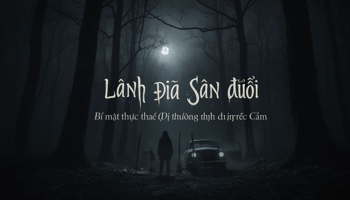 Lãnh địa Săn đuổi: Bí mật thực thể dị thường tại khu rừng cấm