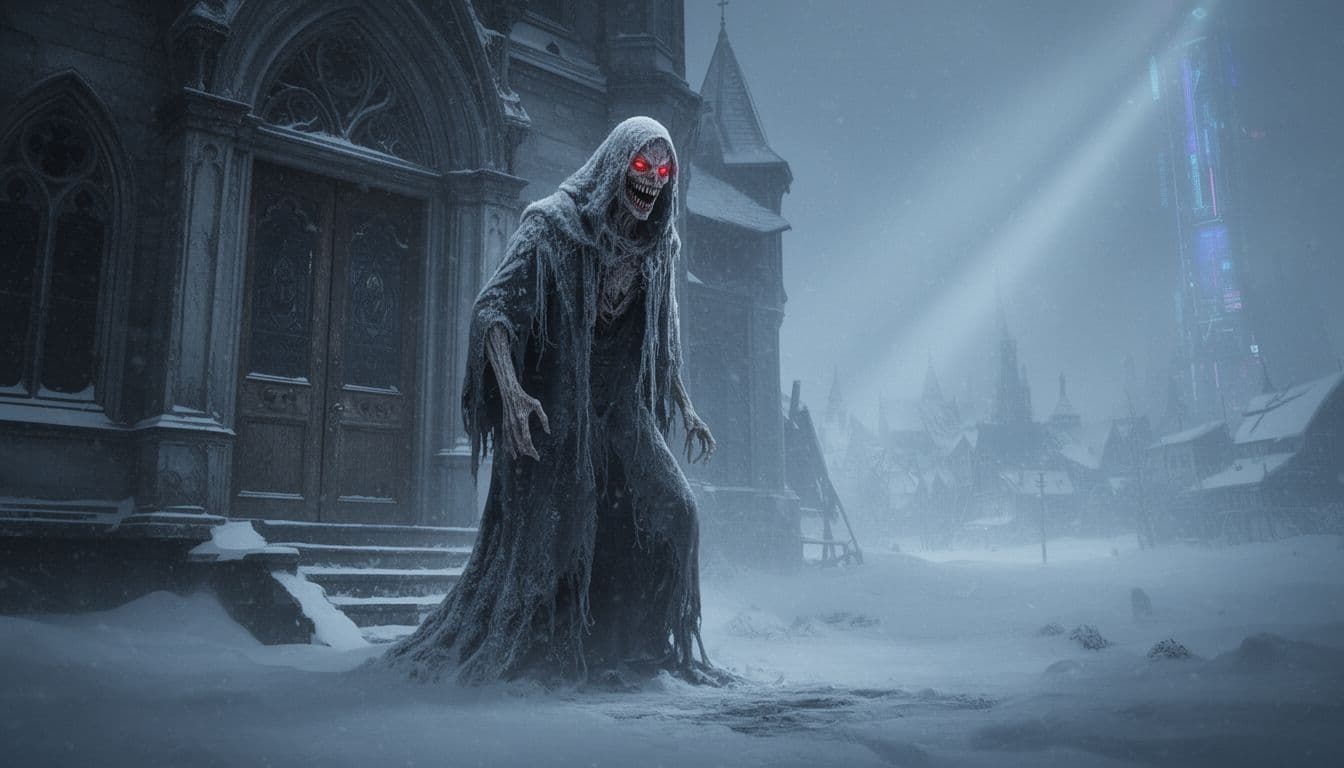 Tiếng Cười Của Ác Mộng Trong Bão Tuyết