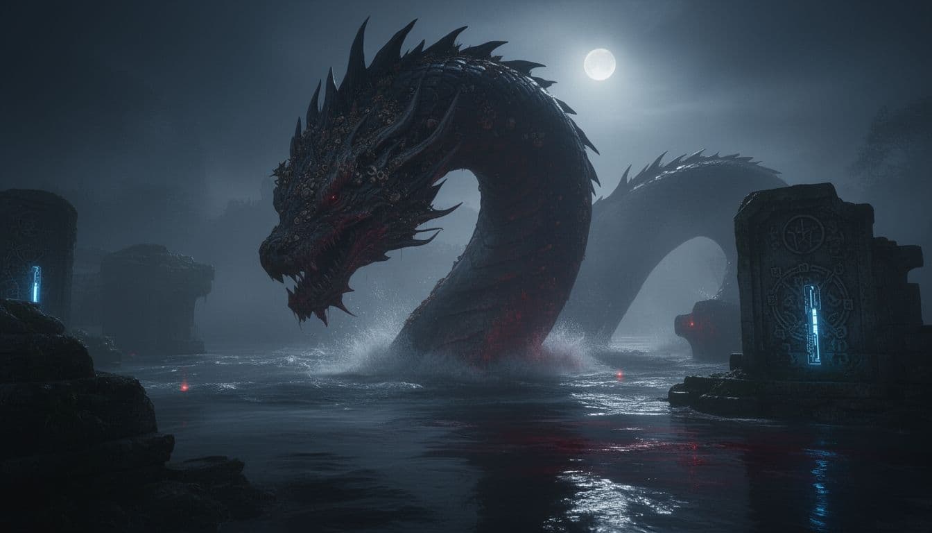 Lời Nguyền Sông Hồng: Tiếng Oạp Nửa Đêm Của Xà Tinh