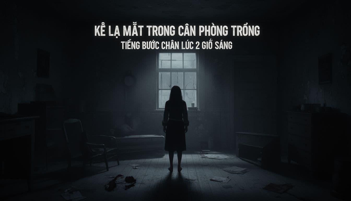 Kẻ Lạ Mặt Trong Căn Phòng Trống: Tiếng Bước Chân Lúc 2 Giờ Sáng