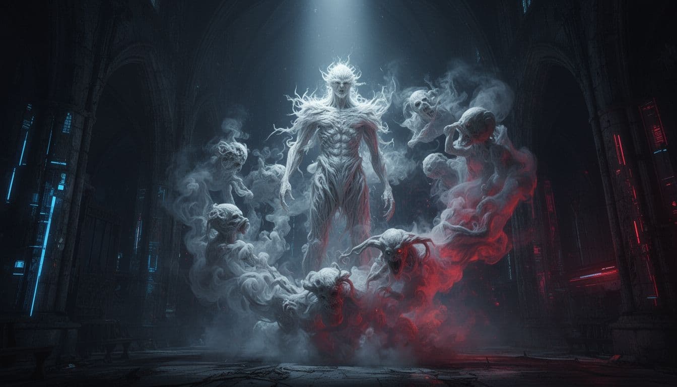 Vũ Điệu Của Khói Và Thực Thể Trắng Cao Lớn Trong Đêm